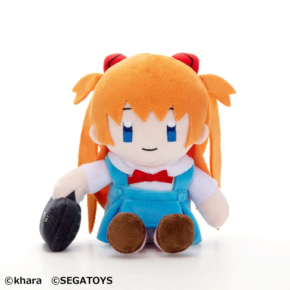 Neon Genesis Evangelion Asuka Langley Soryu plüss figura 20 cm termékfotó