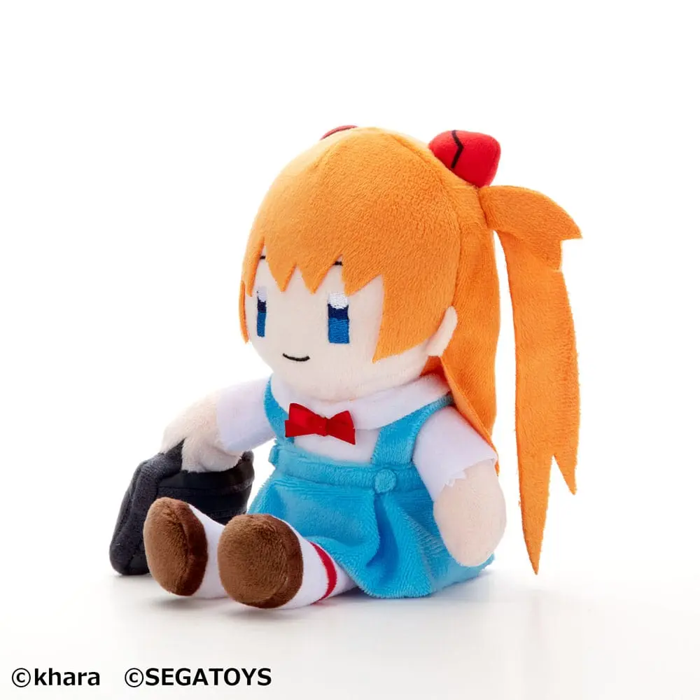 Neon Genesis Evangelion Asuka Langley Soryu plüss figura 20 cm termékfotó