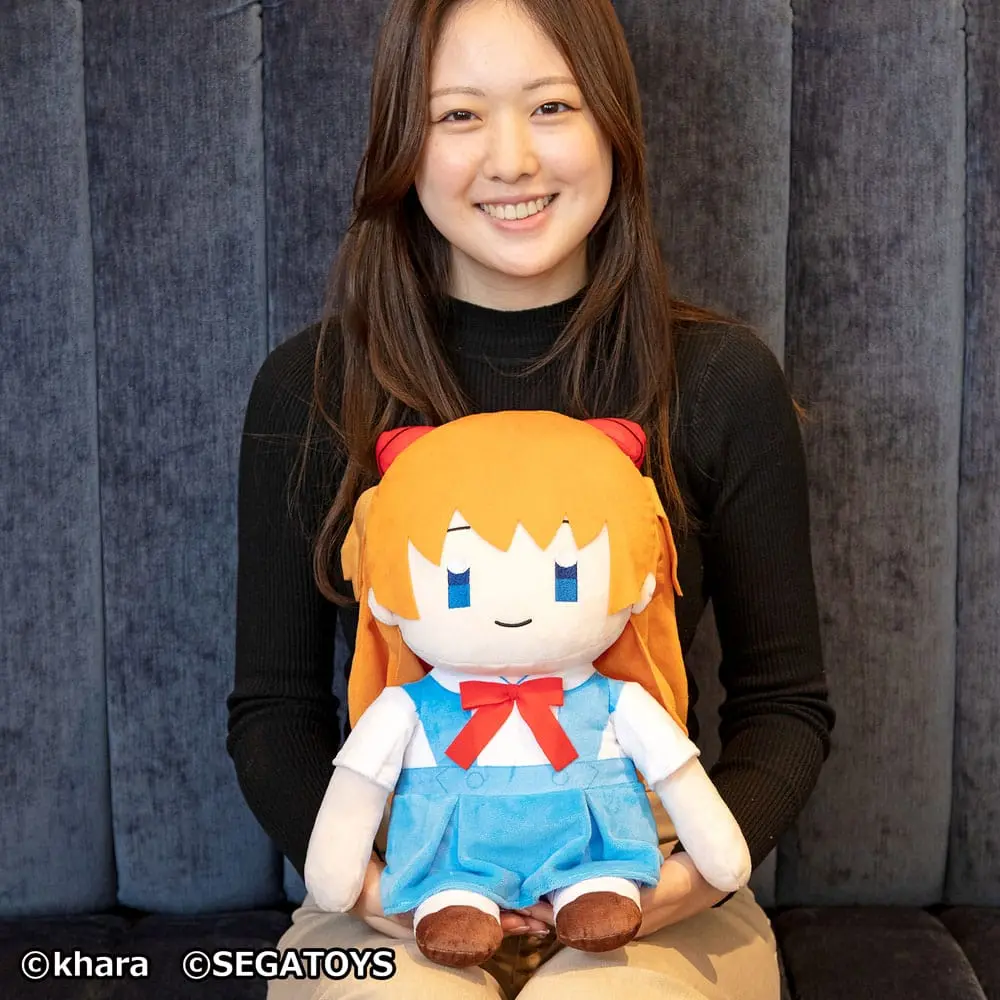 Neon Genesis Evangelion Asuka Langley Soryu plüss figura 44 cm termékfotó