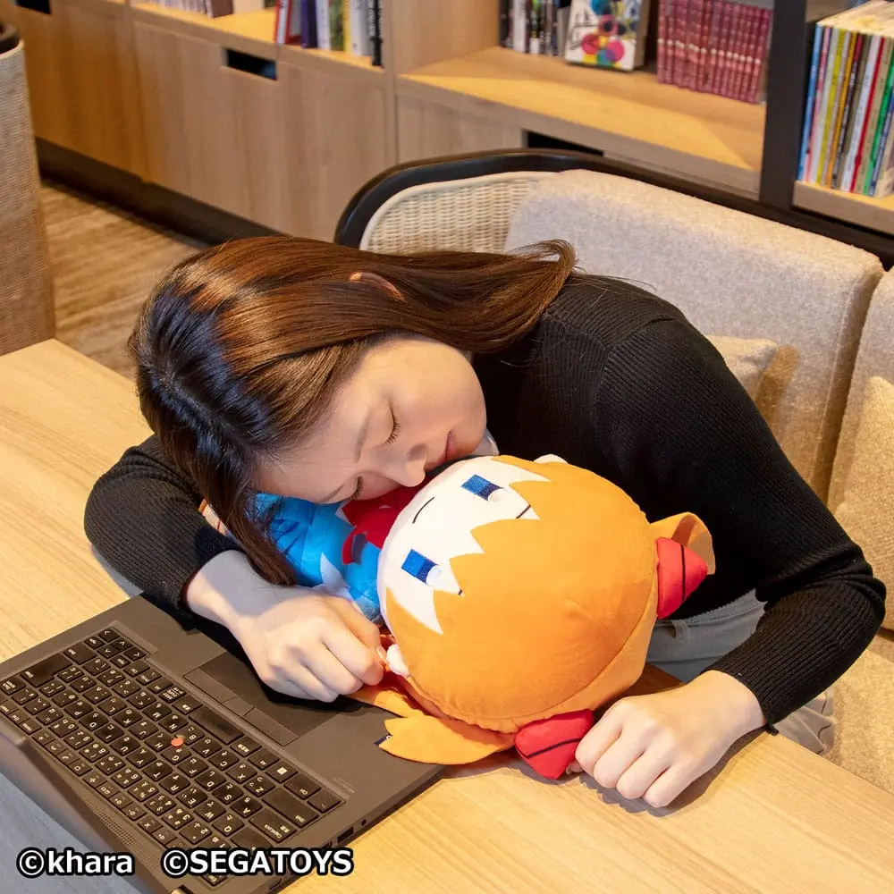 Neon Genesis Evangelion Asuka Langley Soryu plüss figura 44 cm termékfotó