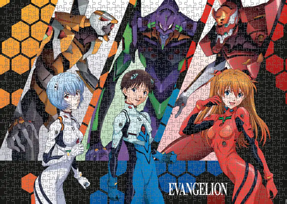 Neon Genesis Evangelion Characters puzzle (1000 darab) termékfotó