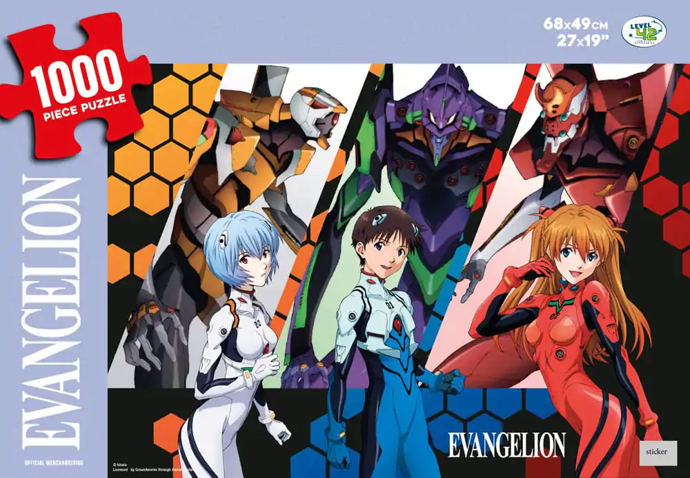 Neon Genesis Evangelion Characters puzzle (1000 darab) termékfotó