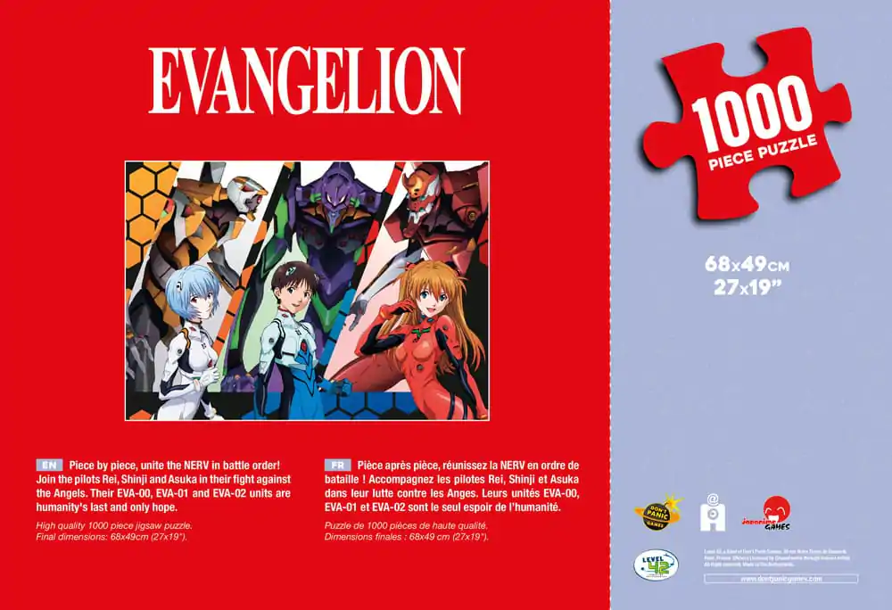 Neon Genesis Evangelion Characters puzzle (1000 darab) termékfotó