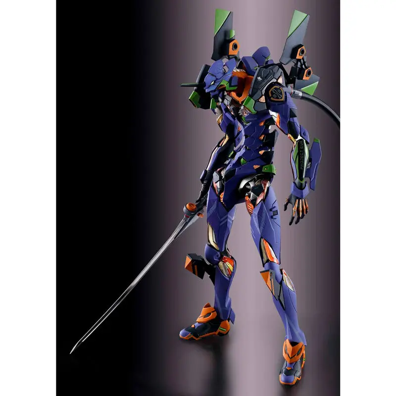 Neon Genesis Evangelion Diecast Metal Build EVA-01 Test Type figura 22cm termékfotó