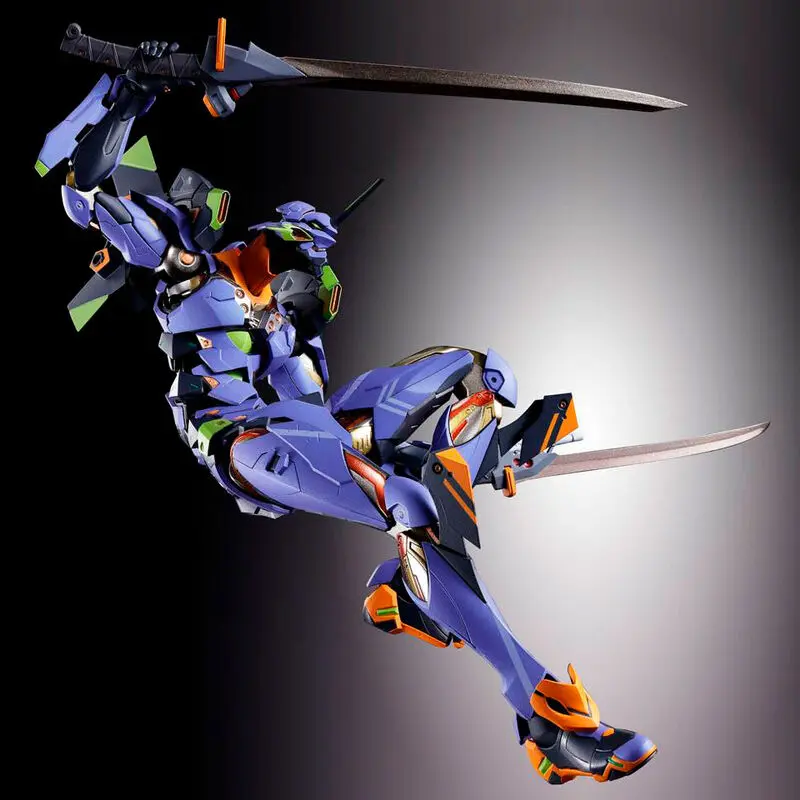 Neon Genesis Evangelion Diecast Metal Build EVA-01 Test Type figura 22cm termékfotó