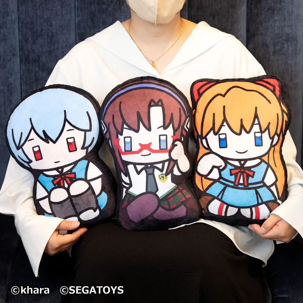 Neon Genesis Evangelion Mari Illustrious Makinami 2D plüss figura 32 cm termékfotó