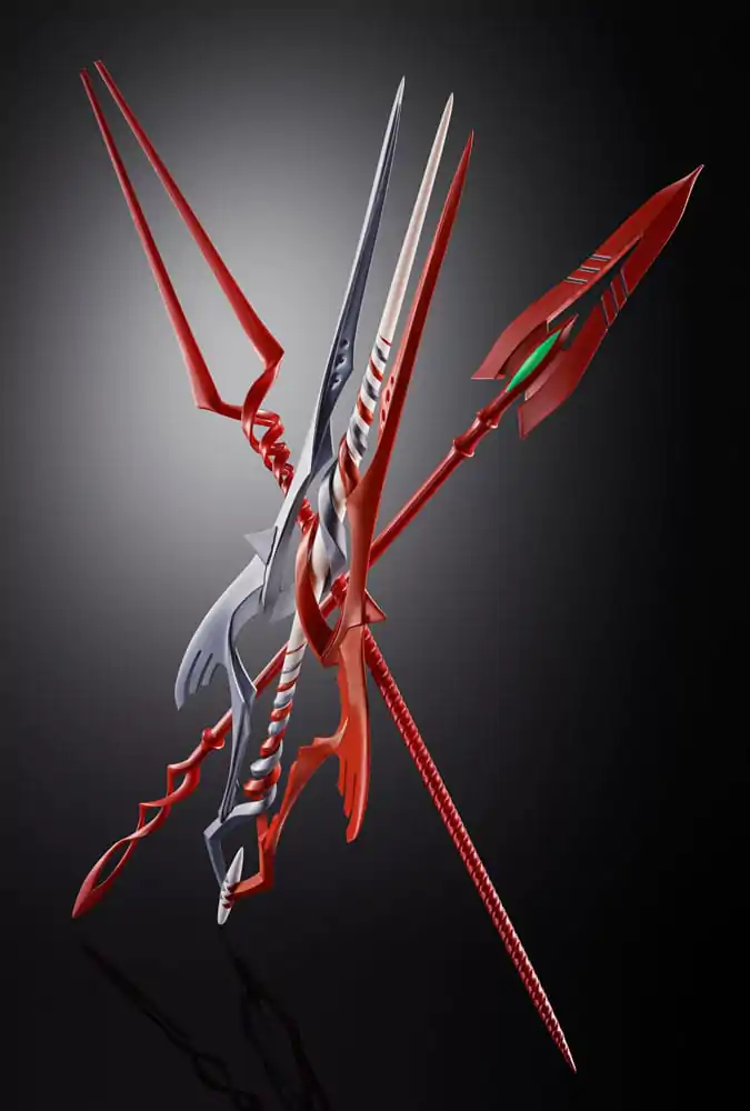 Neon Genesis Evangelion Metal Build 3 Spears Set for Eva 30th with the Spear Another Color figura kiegészítő csomag  termékfotó