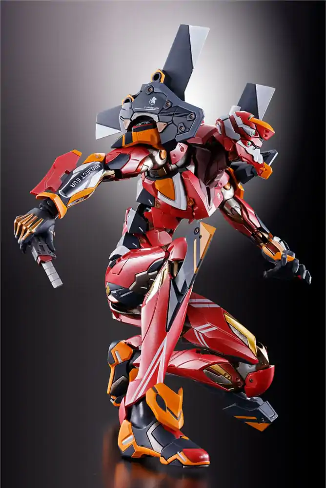 Neon Genesis Evangelion Metal Build Eva Production Model-02 30th with the Spear of Cassius akciófigura 22 cm termékfotó