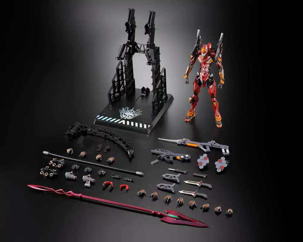 Neon Genesis Evangelion Metal Build Eva Production Model-02 30th with the Spear of Cassius akciófigura 22 cm termékfotó