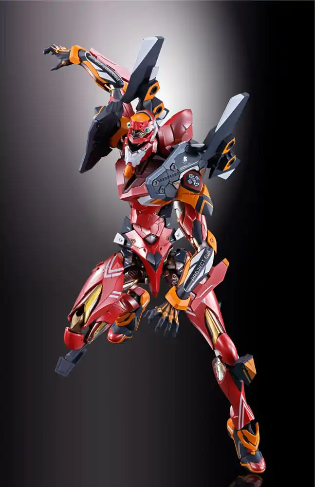 Neon Genesis Evangelion Metal Build Eva Production Model-02 30th with the Spear of Cassius akciófigura 22 cm termékfotó