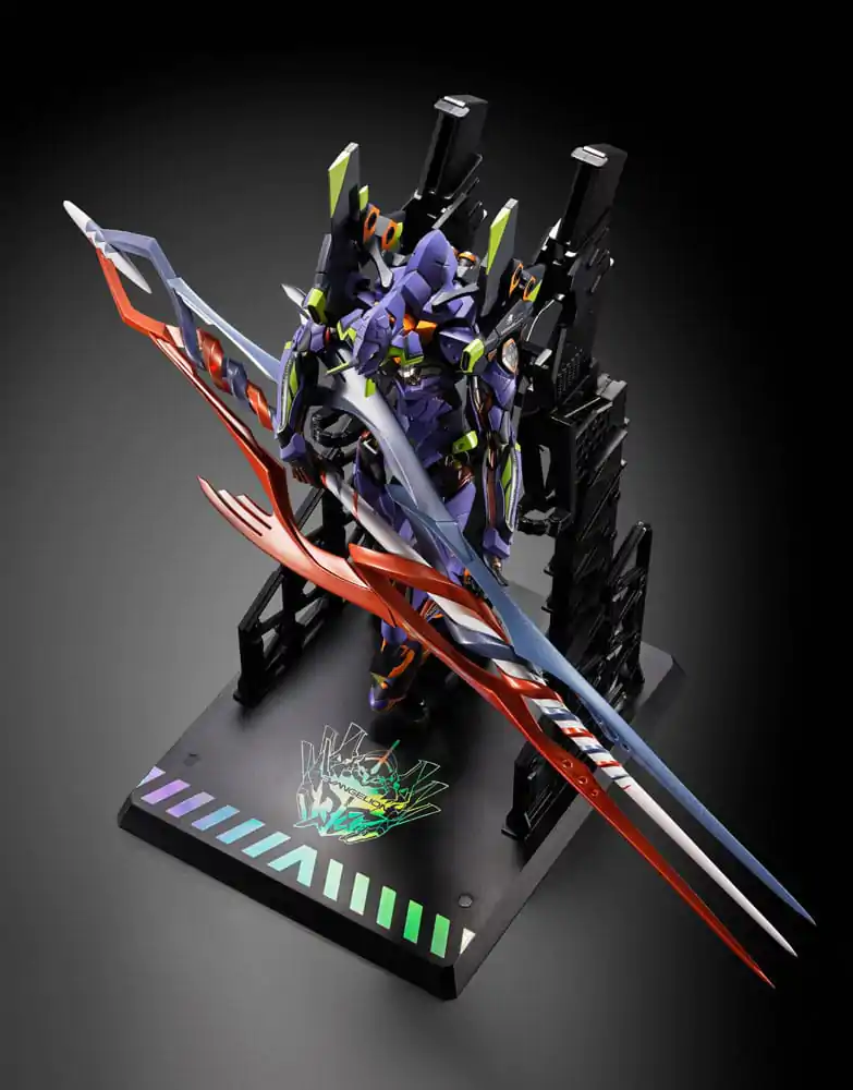 Neon Genesis Evangelion Metal Build Eva Test Type-01 30th with the Spear of Gaius akciófigura 22 cm termékfotó