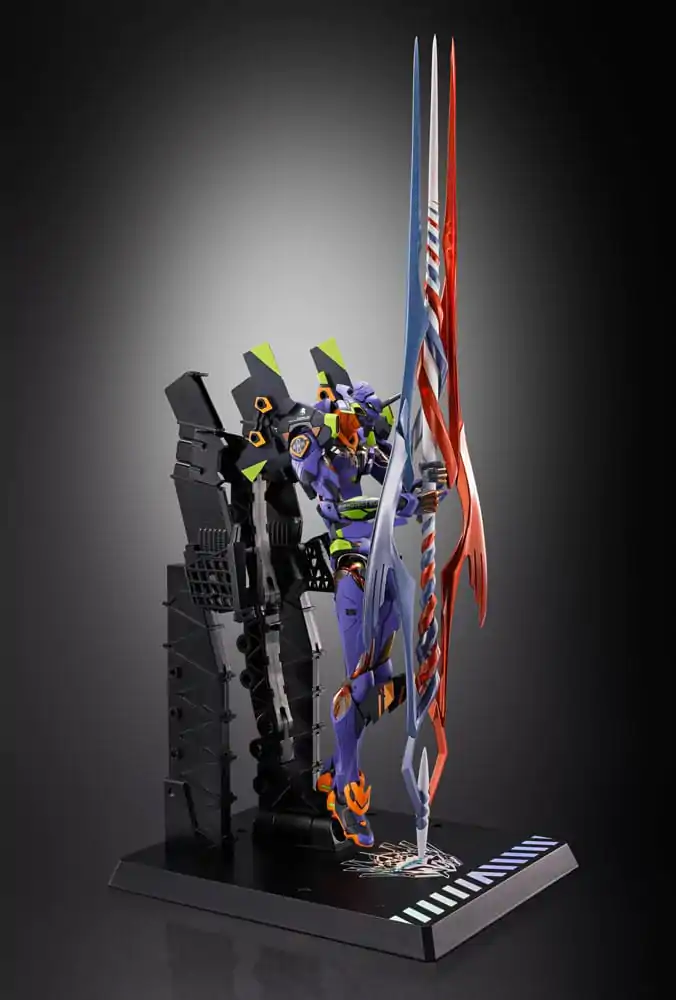 Neon Genesis Evangelion Metal Build Eva Test Type-01 30th with the Spear of Gaius akciófigura 22 cm termékfotó