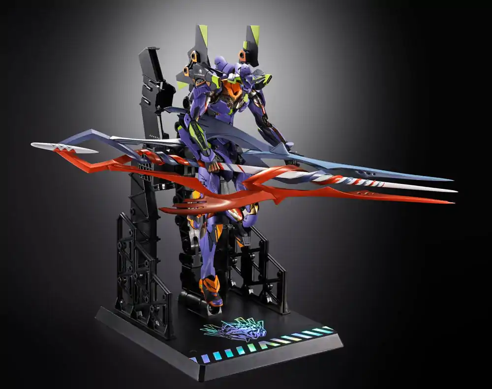 Neon Genesis Evangelion Metal Build Eva Test Type-01 30th with the Spear of Gaius akciófigura 22 cm termékfotó