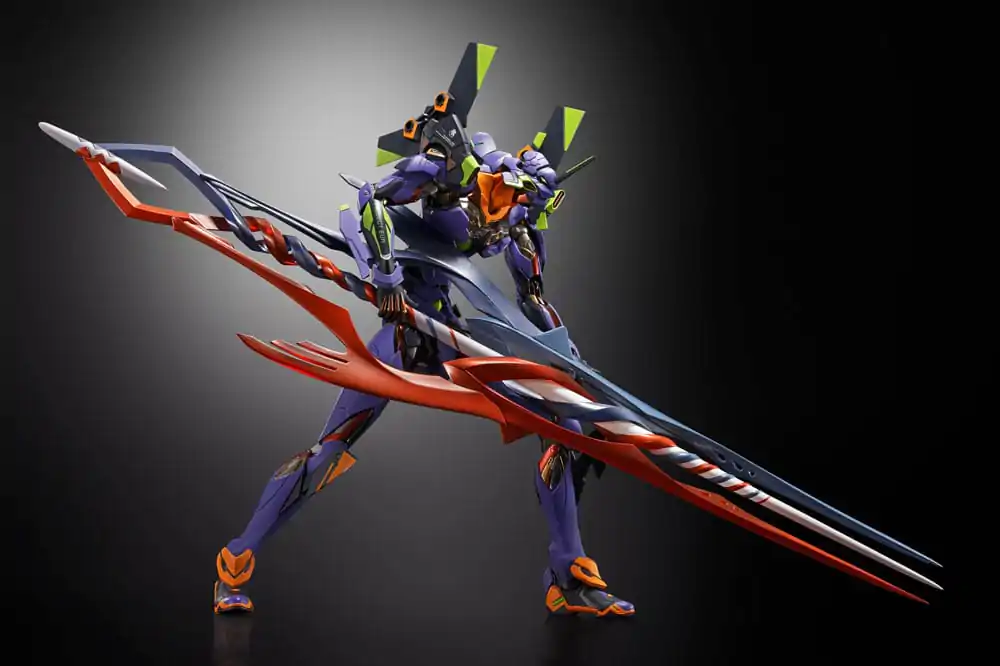 Neon Genesis Evangelion Metal Build Eva Test Type-01 30th with the Spear of Gaius akciófigura 22 cm termékfotó