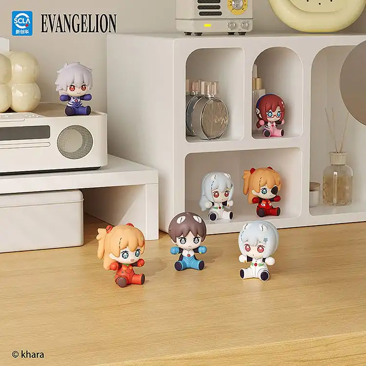 Neon Genesis Evangelion: Rebuild of Evangelion Huggy Good Smile Chibi figura Rei Ayanami: Long Hair Ver. 7 cm termékfotó