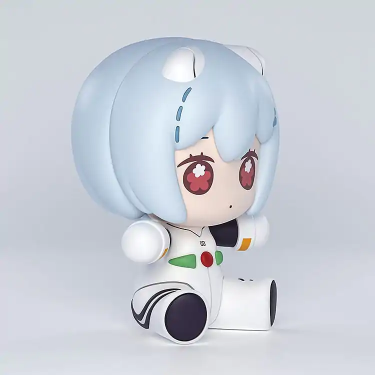 Neon Genesis Evangelion: Rebuild of Evangelion Huggy Good Smile Chibi figura Rei Ayanami: Plugsuit Ver. 7 cm termékfotó