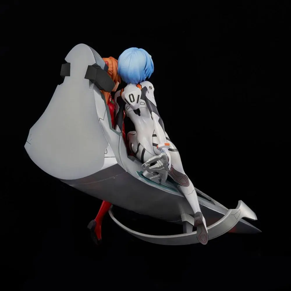 Neon Genesis Evangelion Rei &amp; Asuka Twinmore Object PVC szobor figura 23 cm termékfotó