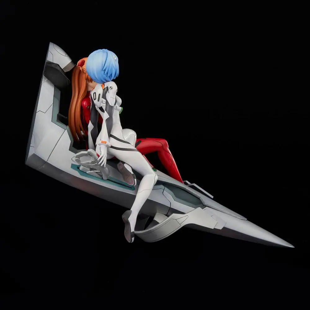 Neon Genesis Evangelion Rei &amp; Asuka Twinmore Object PVC szobor figura 23 cm termékfotó