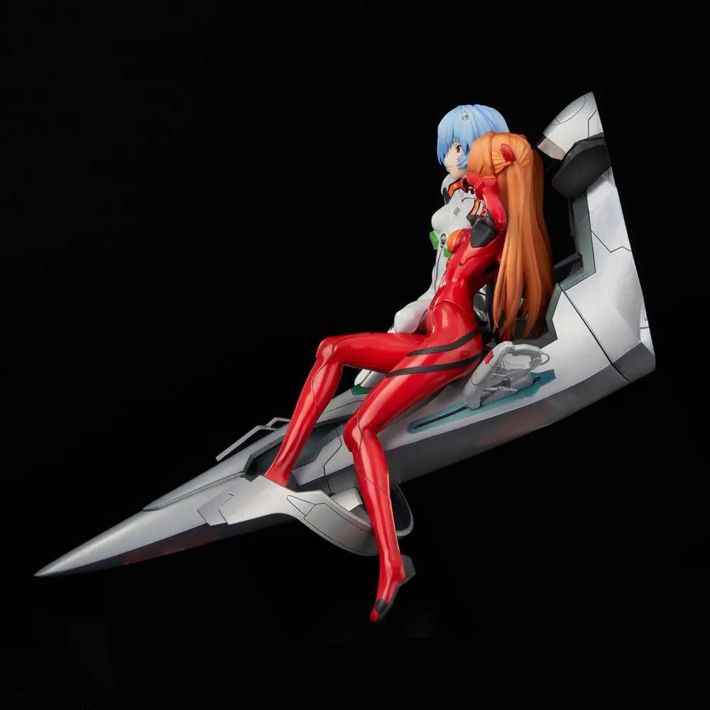 Neon Genesis Evangelion Rei &amp; Asuka Twinmore Object PVC szobor figura 23 cm termékfotó