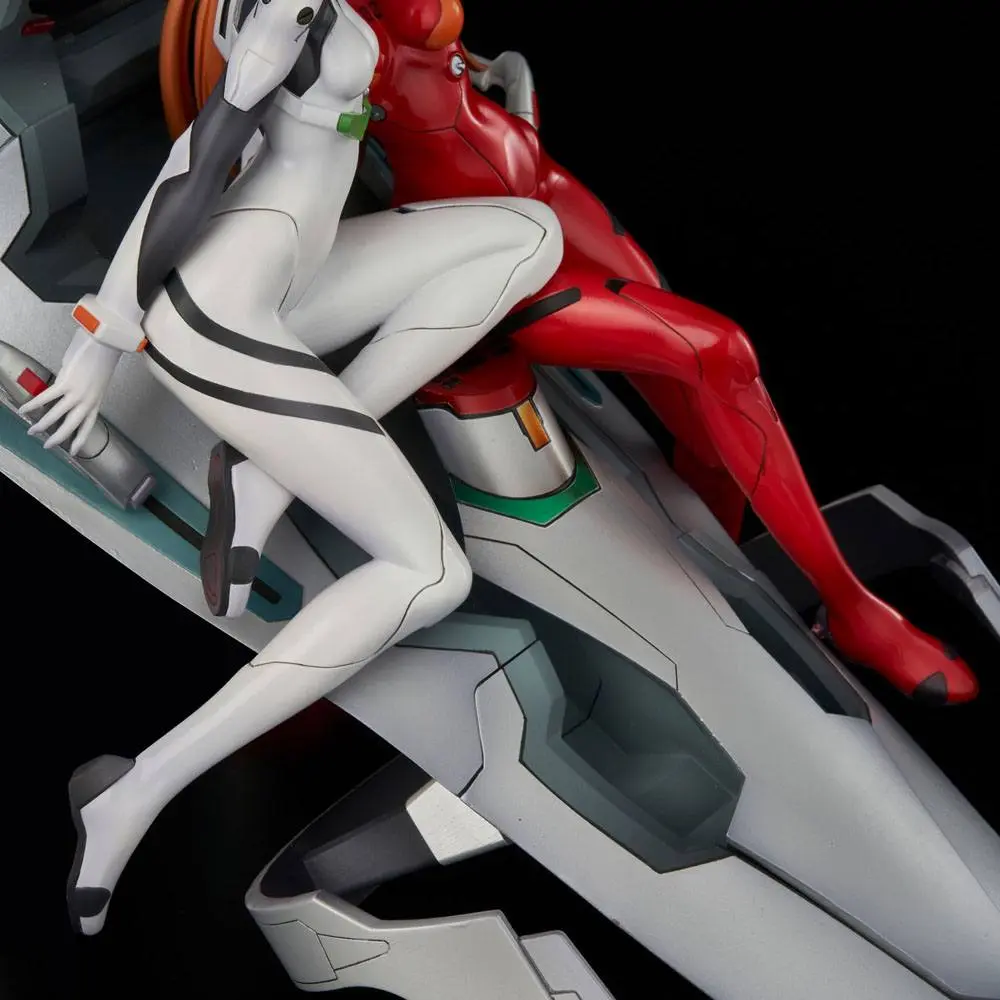 Neon Genesis Evangelion Rei &amp; Asuka Twinmore Object PVC szobor figura 23 cm termékfotó