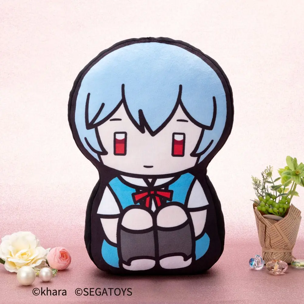 Neon Genesis Evangelion 2D Plush Figure Rei Ayanami 32 cm termékfotó