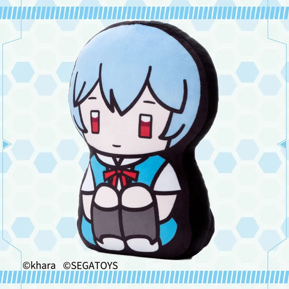 Neon Genesis Evangelion 2D Plush Figure Rei Ayanami 32 cm termékfotó