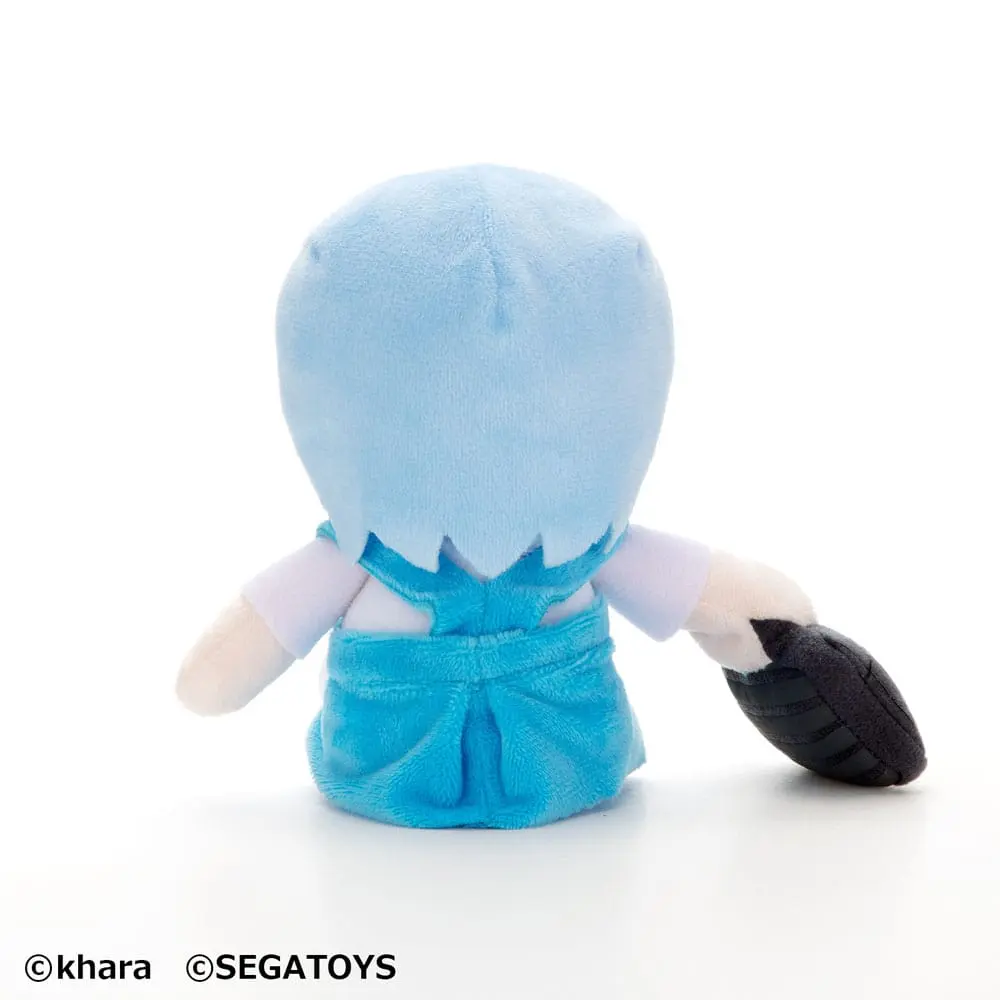 Neon Genesis Evangelion Rei Ayanami plüss figura 20 cm termékfotó