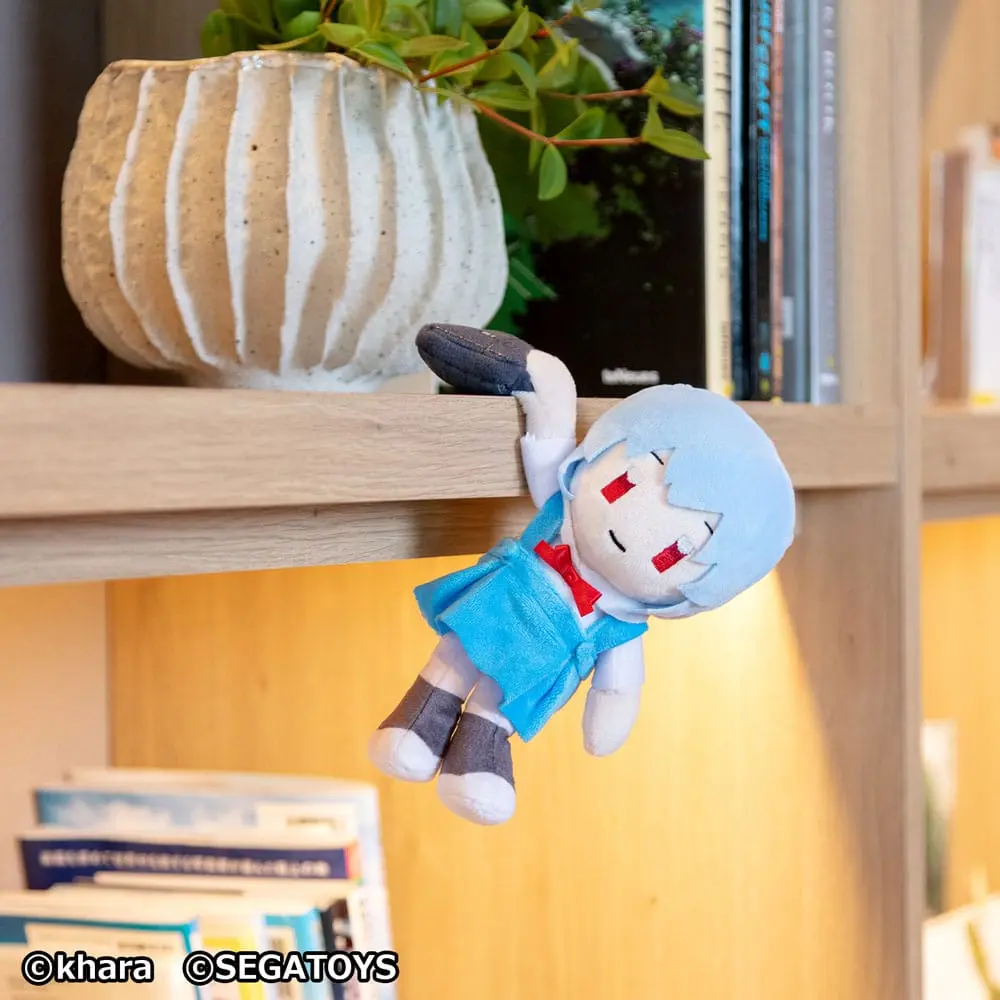 Neon Genesis Evangelion Rei Ayanami plüss figura 20 cm termékfotó