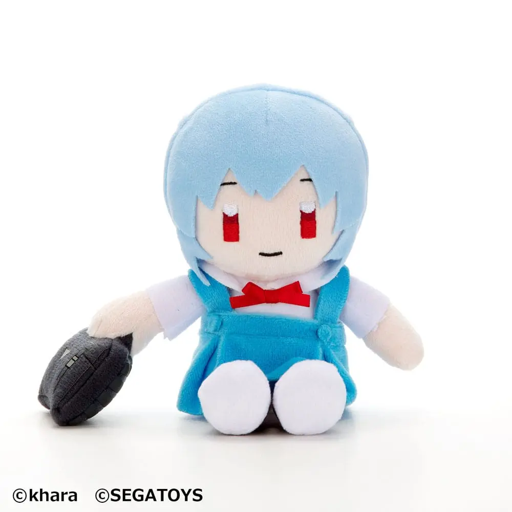 Neon Genesis Evangelion Rei Ayanami plüss figura 20 cm termékfotó