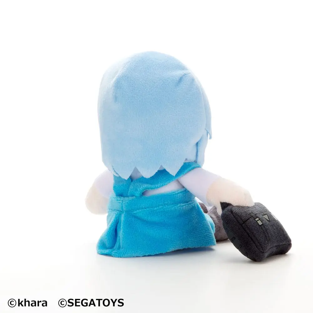 Neon Genesis Evangelion Rei Ayanami plüss figura 20 cm termékfotó