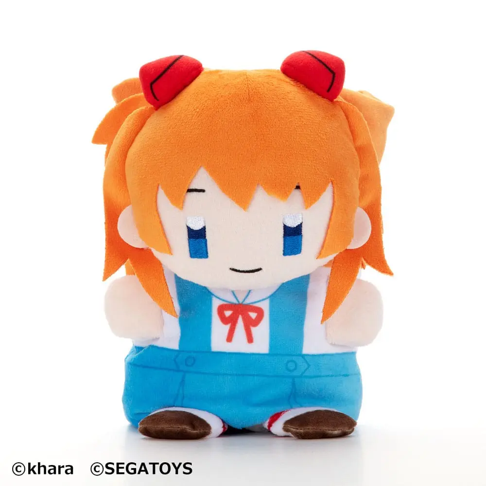 Neon Genesis Evangelion Roll-Up Asuka Langley Soryu plüss figura 23 cm termékfotó