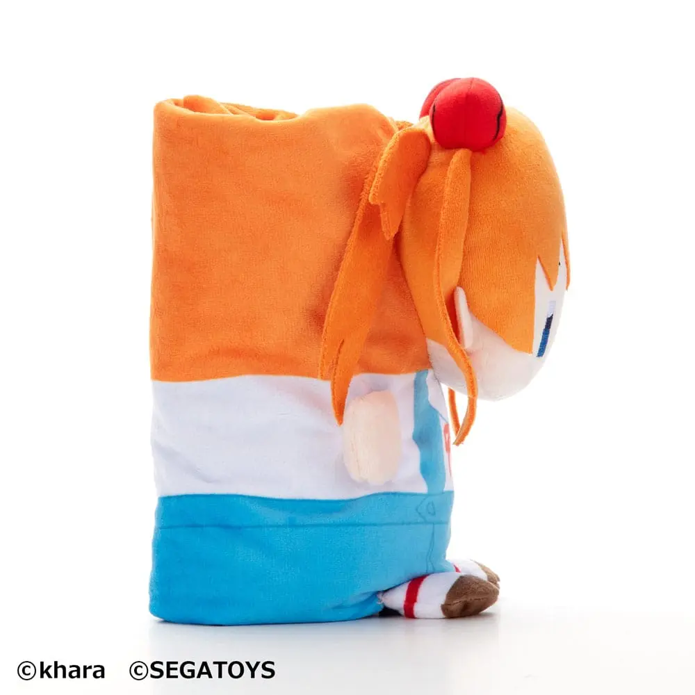 Neon Genesis Evangelion Roll-Up Asuka Langley Soryu plüss figura 23 cm termékfotó