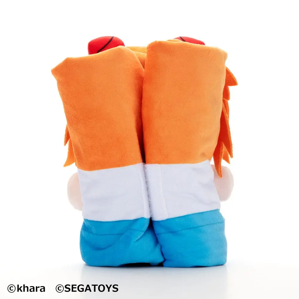 Neon Genesis Evangelion Roll-Up Asuka Langley Soryu plüss figura 23 cm termékfotó