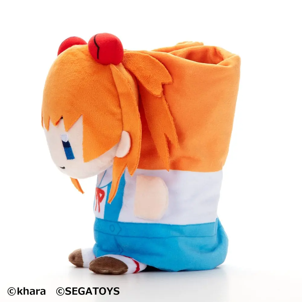 Neon Genesis Evangelion Roll-Up Asuka Langley Soryu plüss figura 23 cm termékfotó