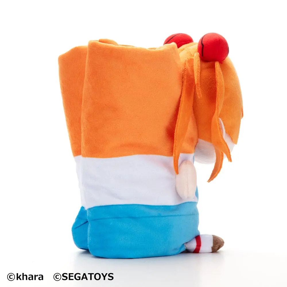 Neon Genesis Evangelion Roll-Up Asuka Langley Soryu plüss figura 23 cm termékfotó