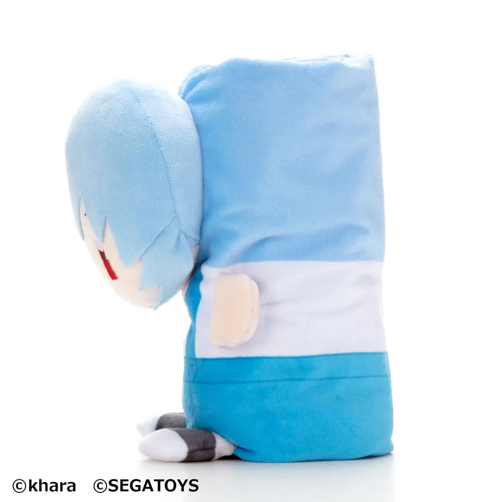 Neon Genesis Evangelion Roll-Up Rei Ayanami plüss figura 23 cm termékfotó