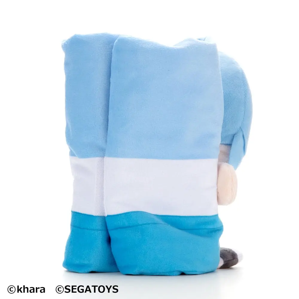 Neon Genesis Evangelion Roll-Up Rei Ayanami plüss figura 23 cm termékfotó