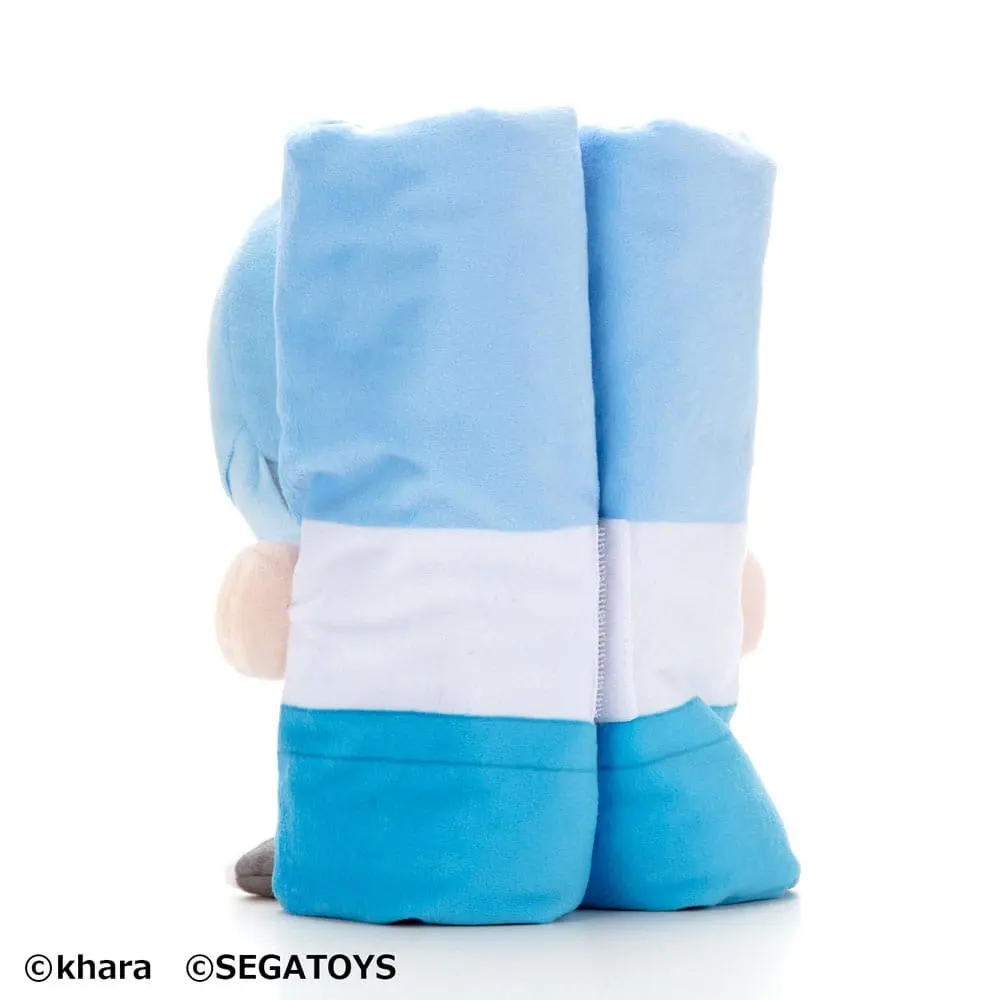 Neon Genesis Evangelion Roll-Up Rei Ayanami plüss figura 23 cm termékfotó