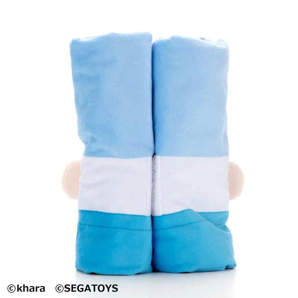 Neon Genesis Evangelion Roll-Up Rei Ayanami plüss figura 23 cm termékfotó