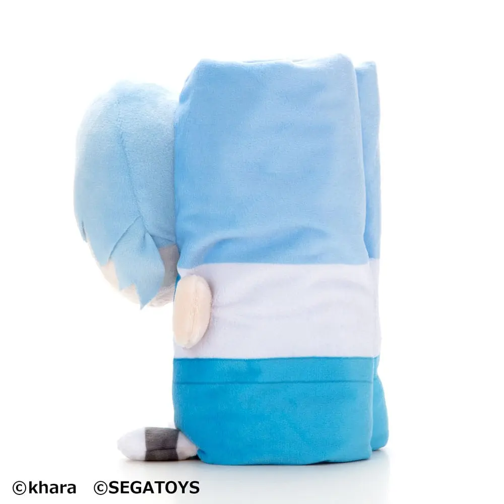 Neon Genesis Evangelion Roll-Up Rei Ayanami plüss figura 23 cm termékfotó