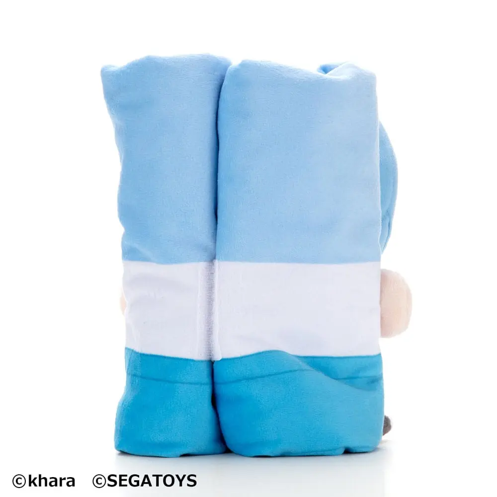 Neon Genesis Evangelion Roll-Up Rei Ayanami plüss figura 23 cm termékfotó