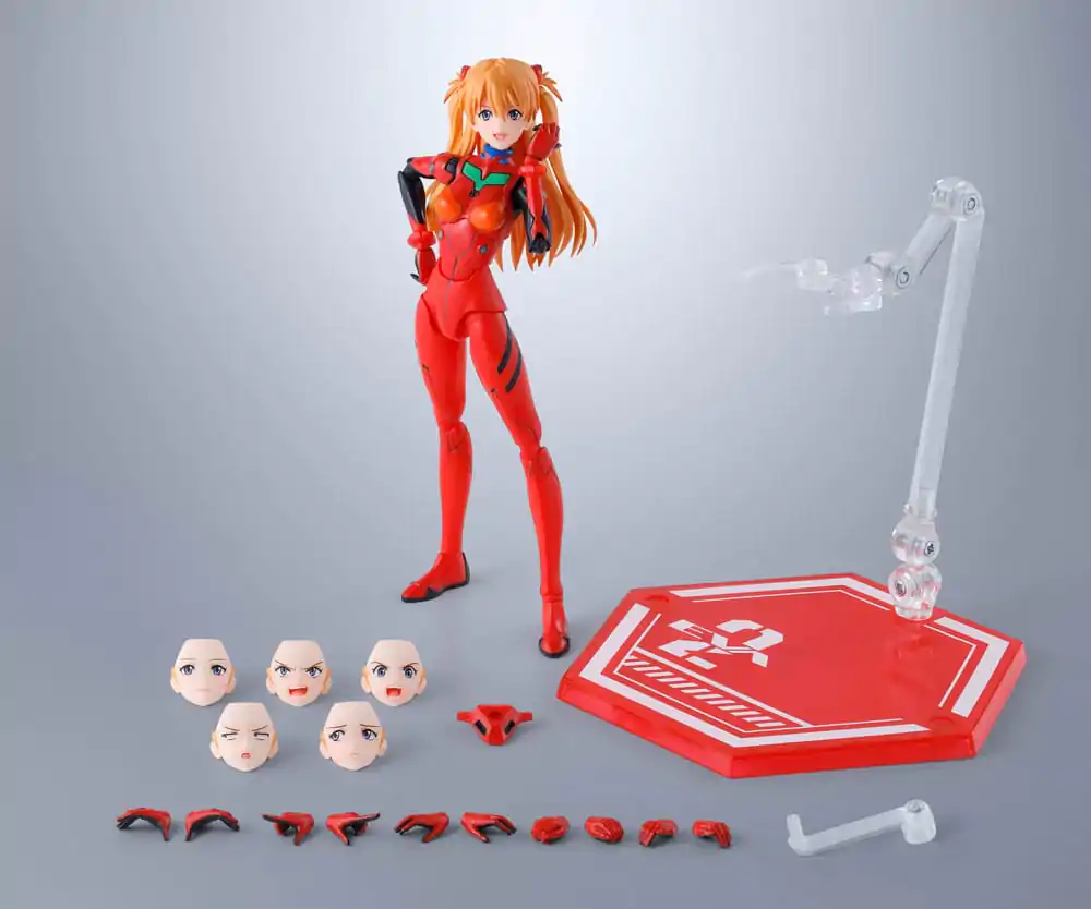 Neon Genesis Evangelion S.H.Figuarts akciófigura Asuka Shikigami Langley 14 cm termékfotó