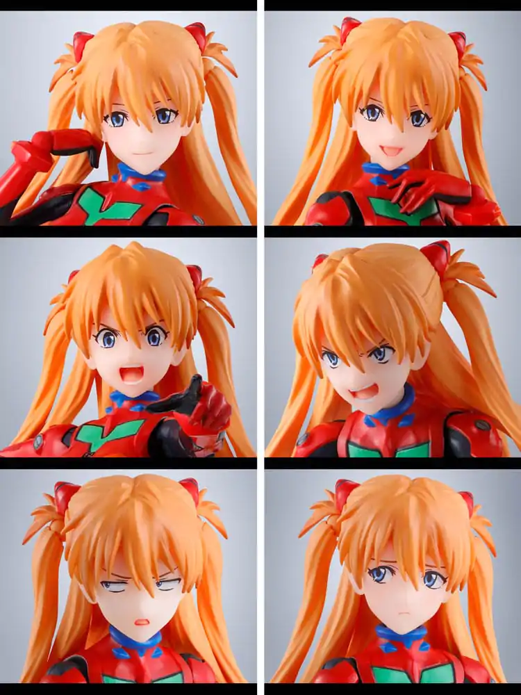 Neon Genesis Evangelion S.H.Figuarts akciófigura Asuka Shikigami Langley 14 cm termékfotó