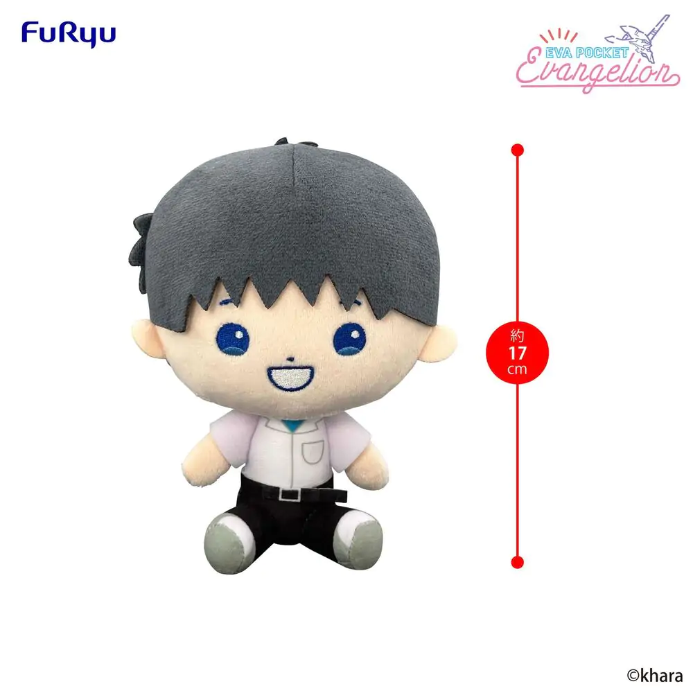 Neon Genesis Evangelion Shinji Ikari plüss 17cm termékfotó