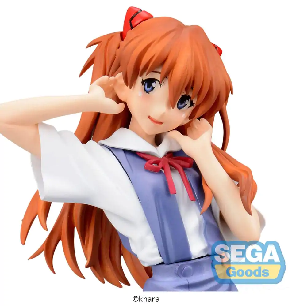 Neon Genesis Evangelion XStellar Asuka Uniform Ver. PVC szobor figura 21 cm termékfotó