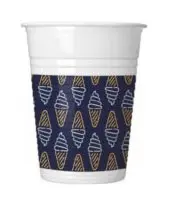 Neon Ice Cream, Fagyi Műanyag pohár 8 db-os 200 ml termékfotó
