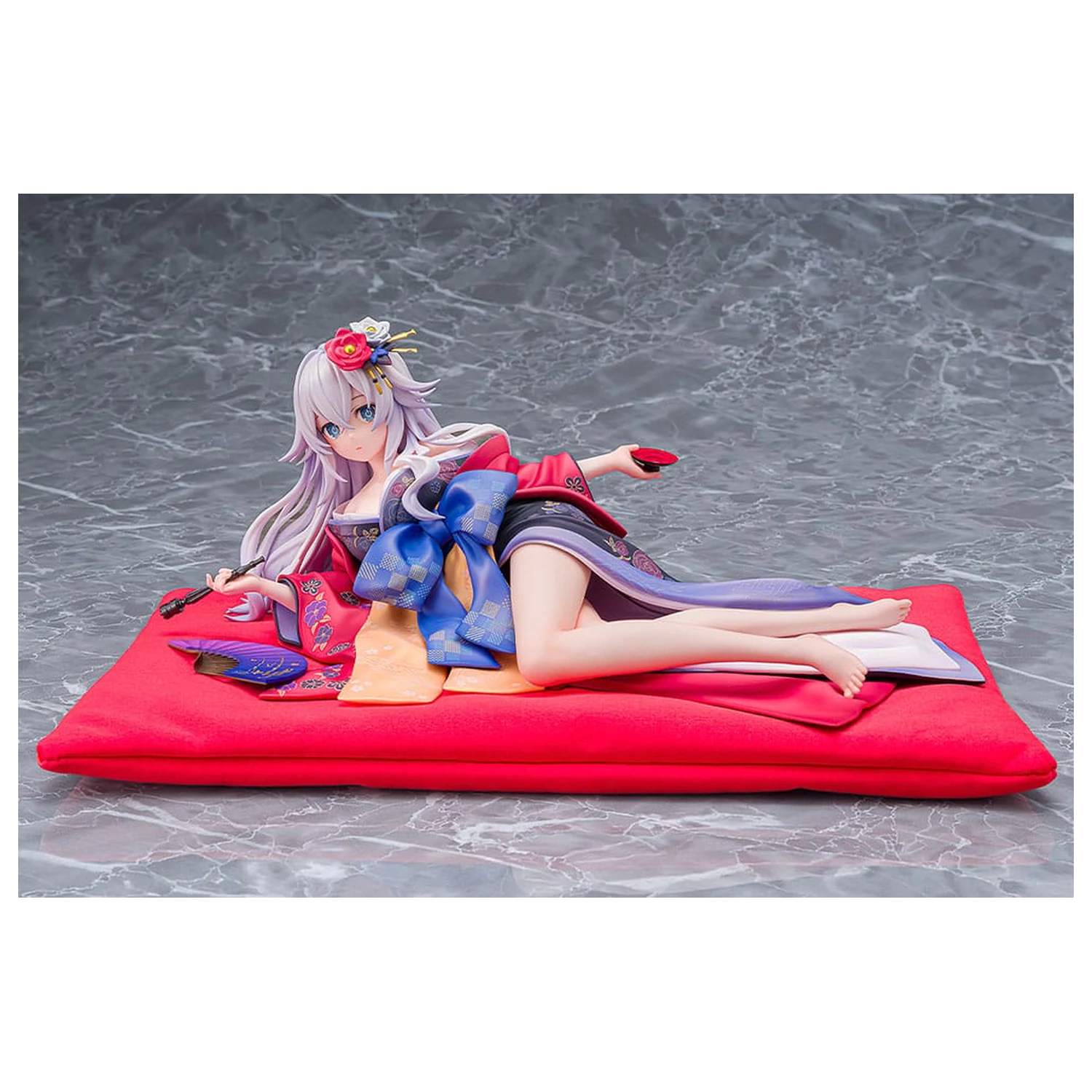 Neptunia x Senran Kagura 1/7 Black Heart Kimono Ver. szobor figura 10 cm  termékfotó