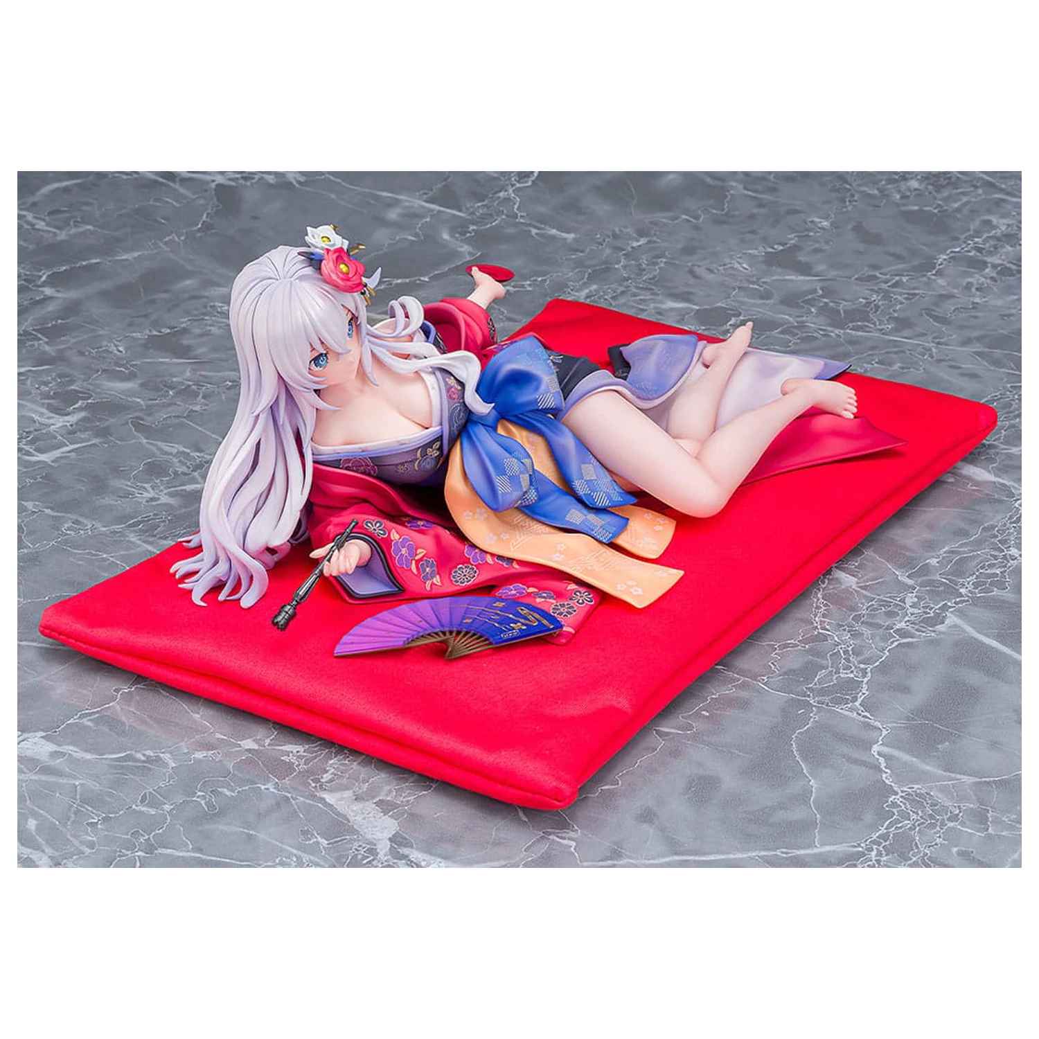 Neptunia x Senran Kagura 1/7 Black Heart Kimono Ver. szobor figura 10 cm  termékfotó