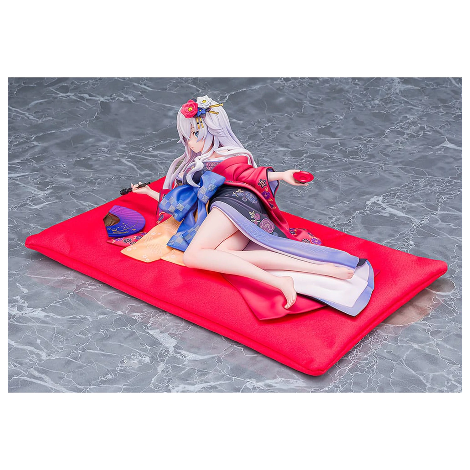 Neptunia x Senran Kagura 1/7 Black Heart Kimono Ver. szobor figura 10 cm  termékfotó