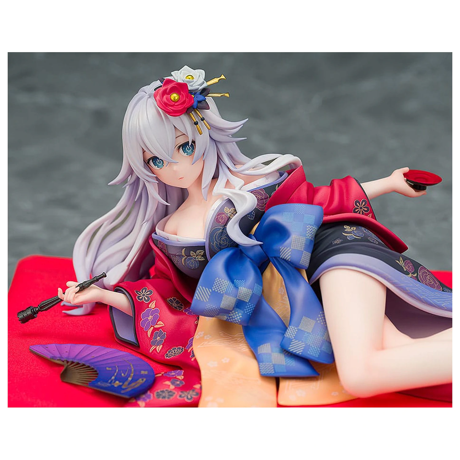 Neptunia x Senran Kagura 1/7 Black Heart Kimono Ver. szobor figura 10 cm  termékfotó
